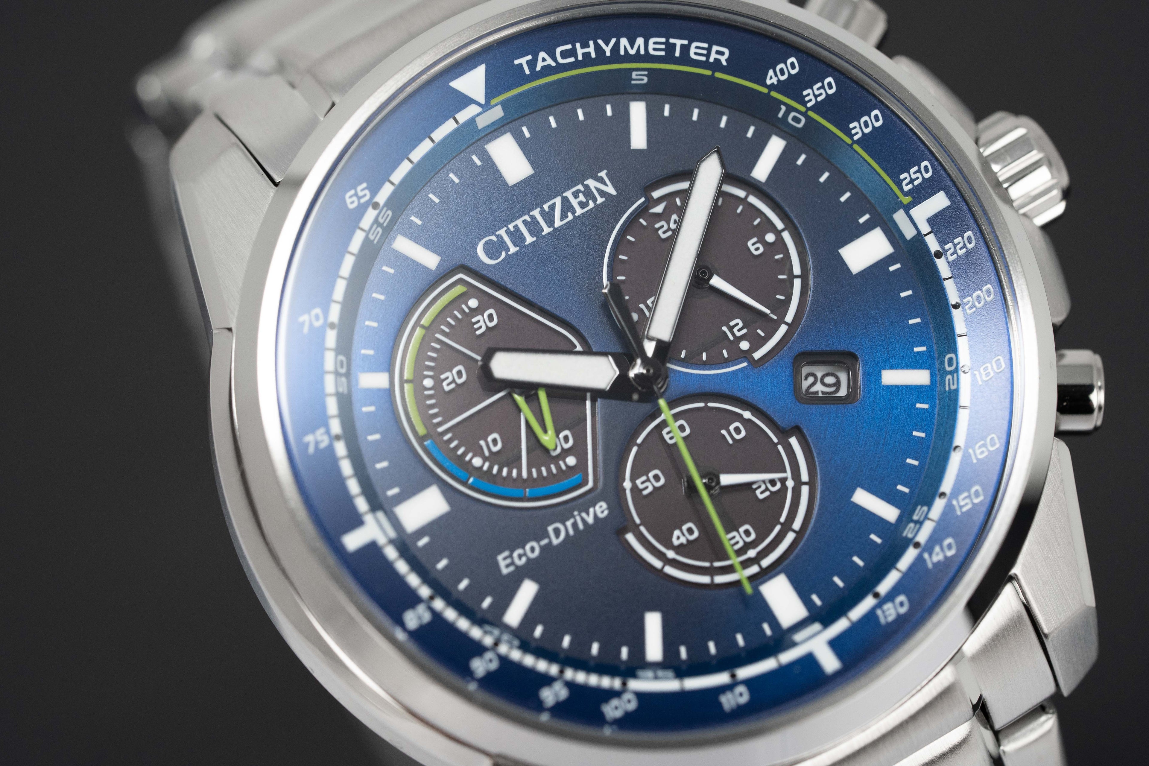 Citizen Eco-Drive Chronograph Blue Men's Watch