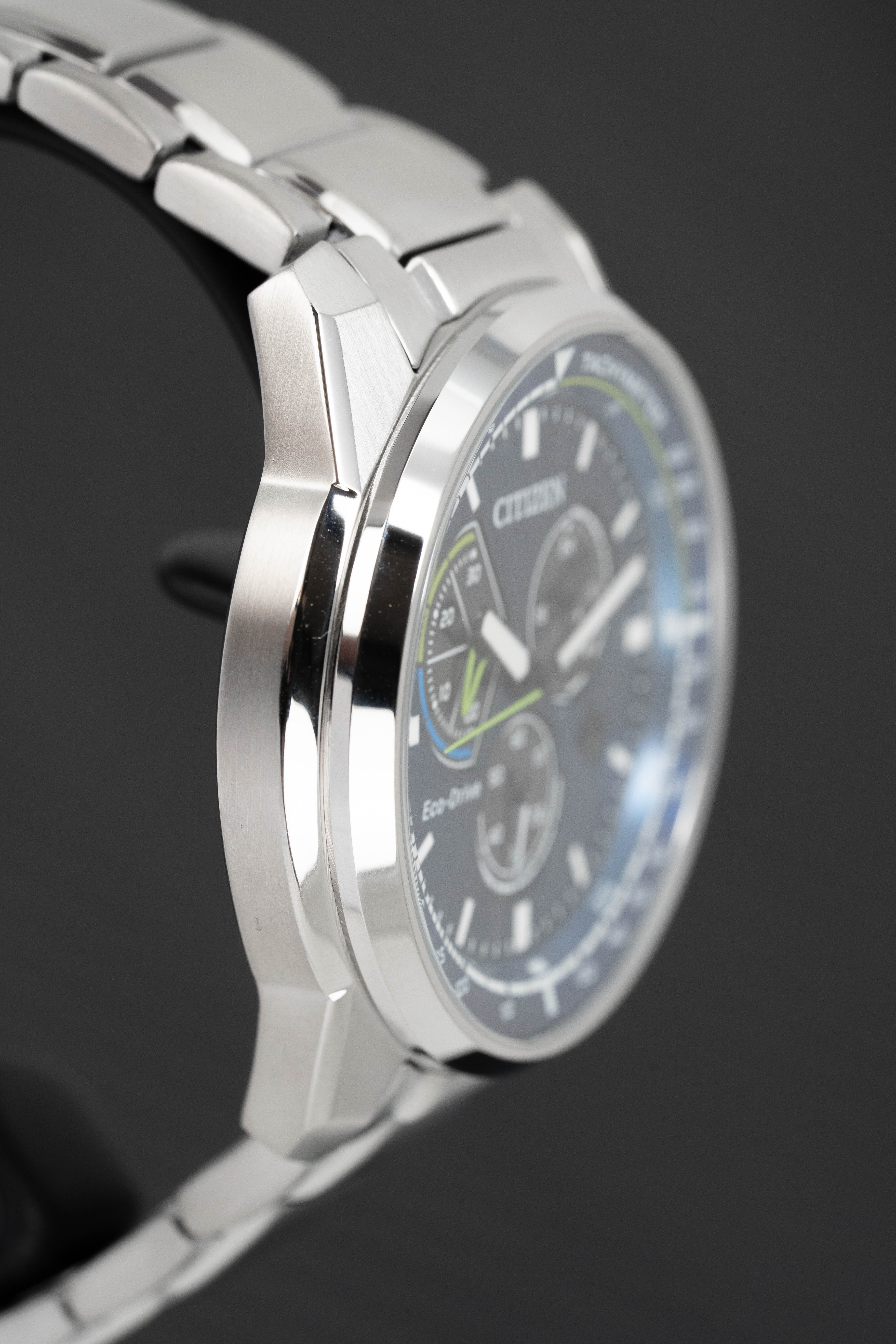 Citizen Eco-Drive Chronograph Blue Men's Watch
