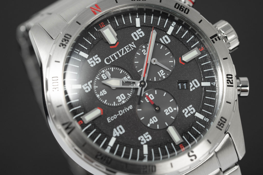 Citizen Eco-Drive Chronograph Men's Watch Black