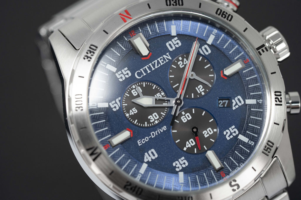 Citizen Eco-Drive Chronograph Blue Men's Watch