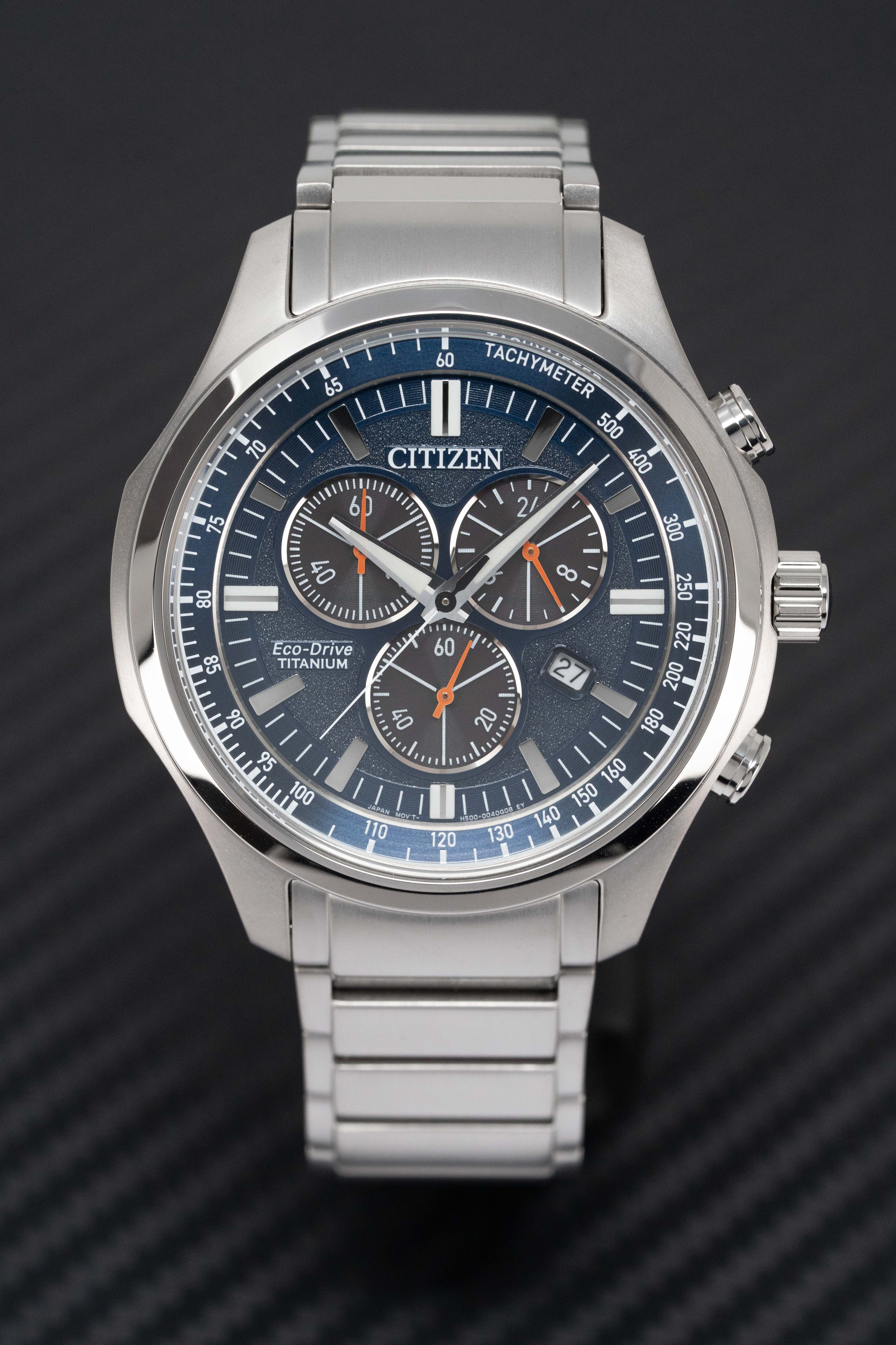 Citizen Eco-Drive Chronograph Blue Men's Watch
