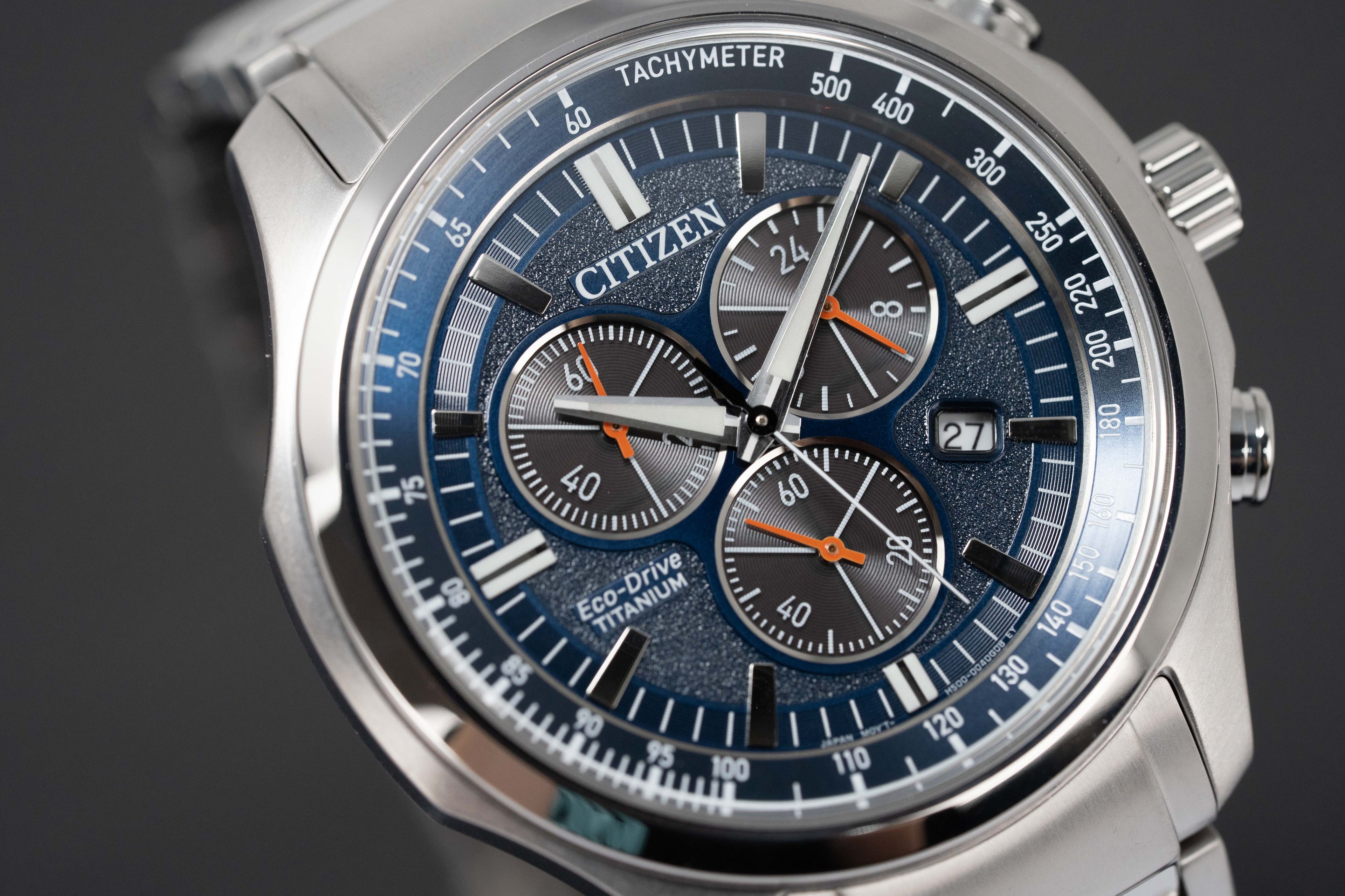 Citizen Eco-Drive Chronograph Blue Men's Watch