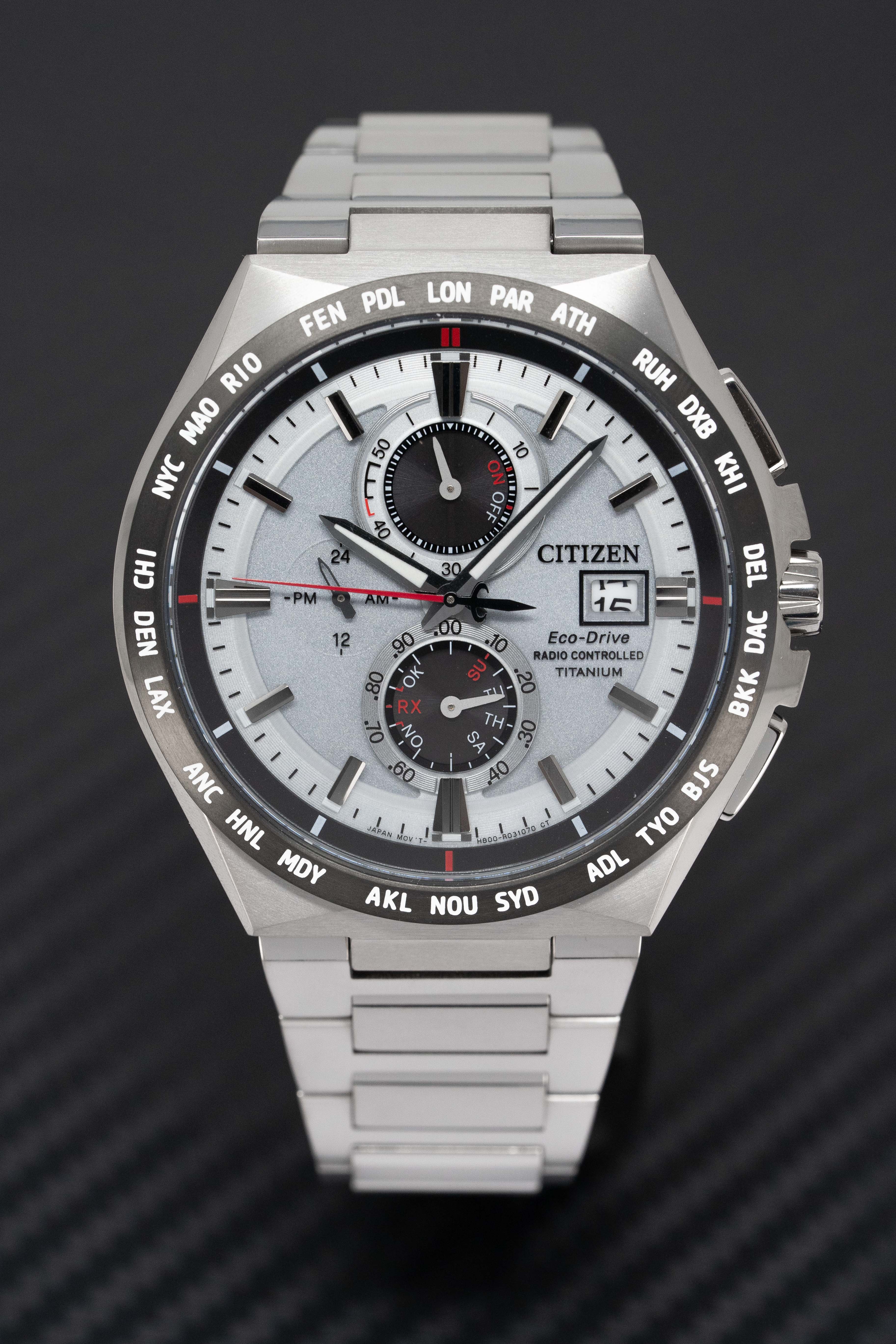 Citizen Eco-Drive Radio Controlled Titanium Men's Watch