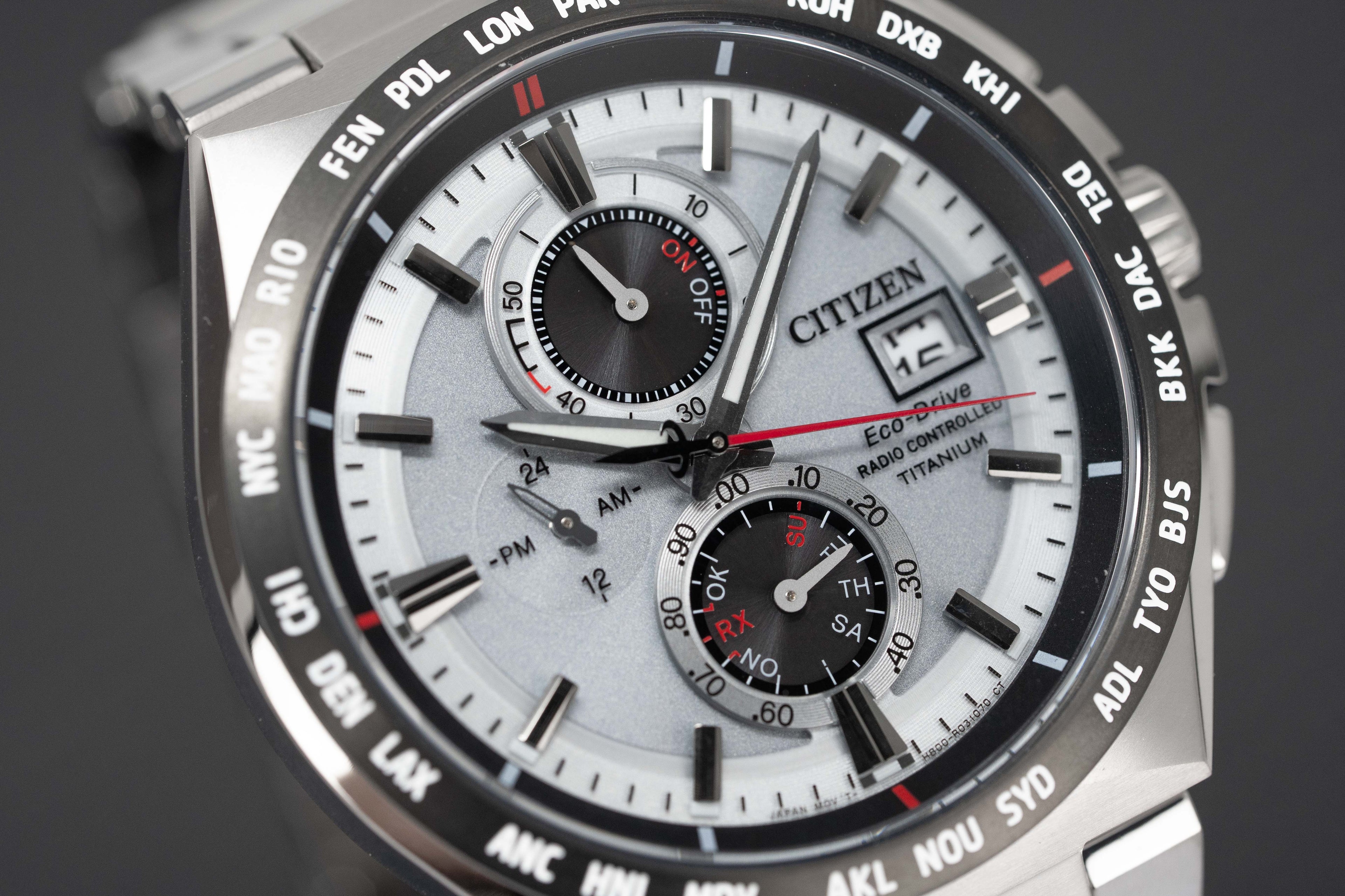 Citizen Eco-Drive Radio Controlled Titanium Men's Watch