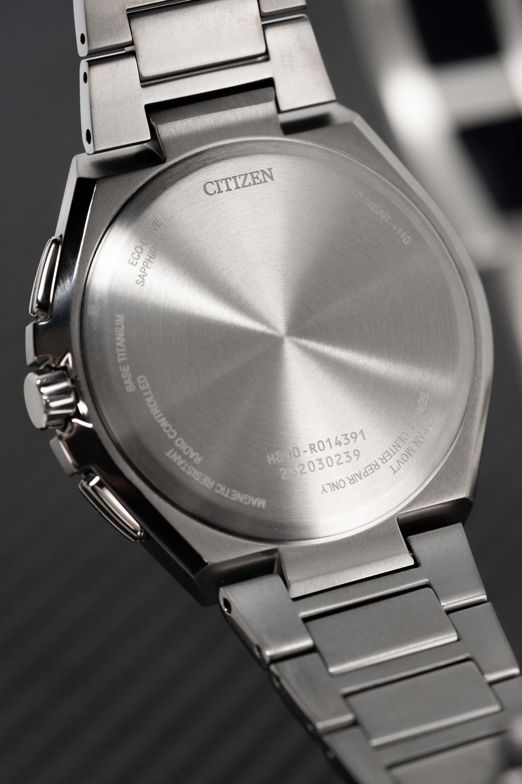 Citizen Eco-Drive Radio Controlled Titanium Men's Watch