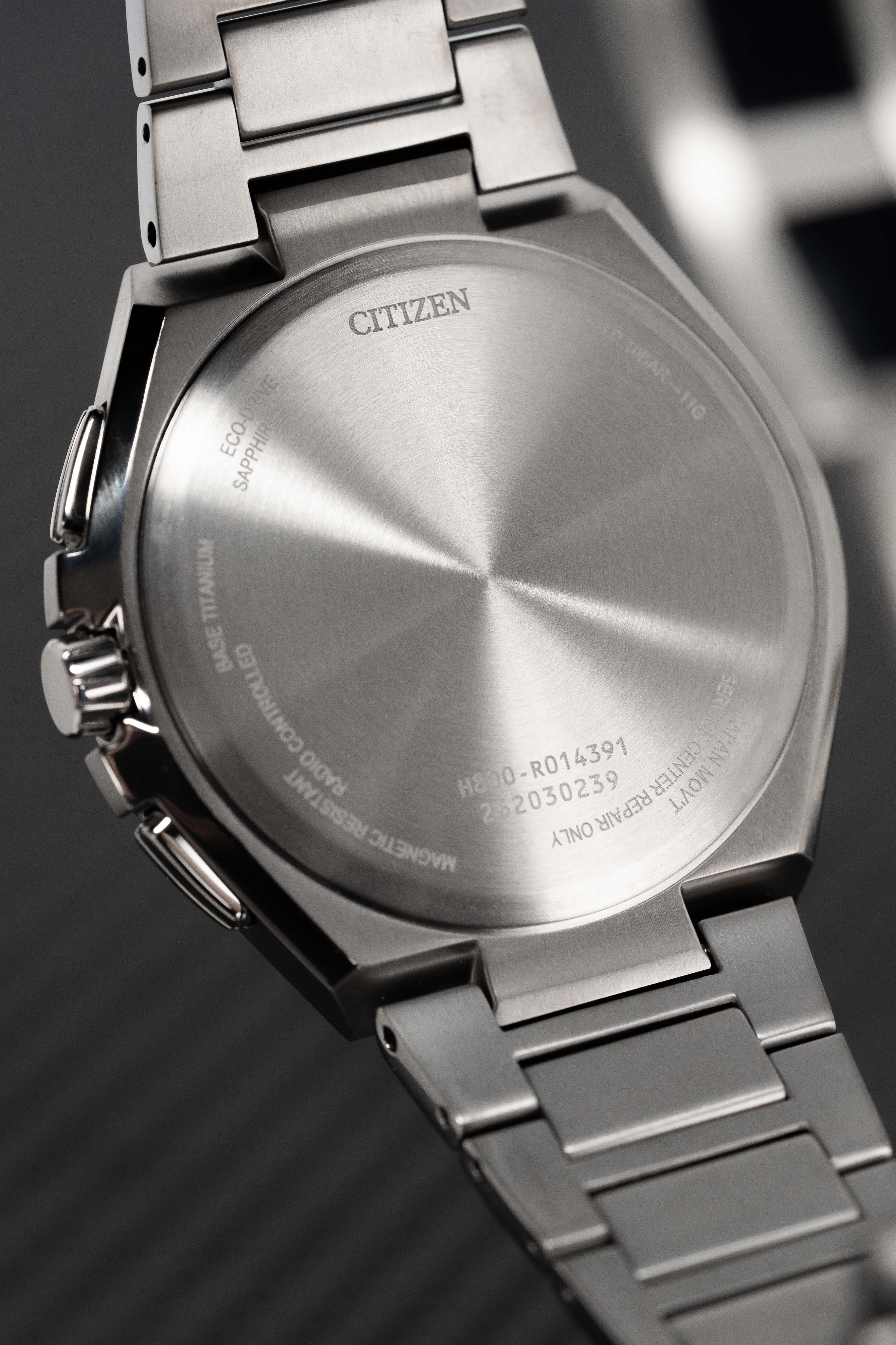 Citizen Eco-Drive Radio Controlled Titanium Men's Watch