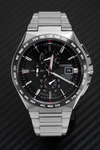 Citizen Men's Watch Chronograph Radio Controlled Eco-Drive Titanium Black