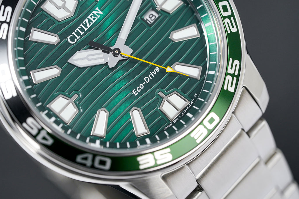 Citizen Men's Watch Eco-Drive Marine Green