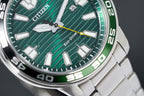 Citizen Men's Watch Eco-Drive Marine Green