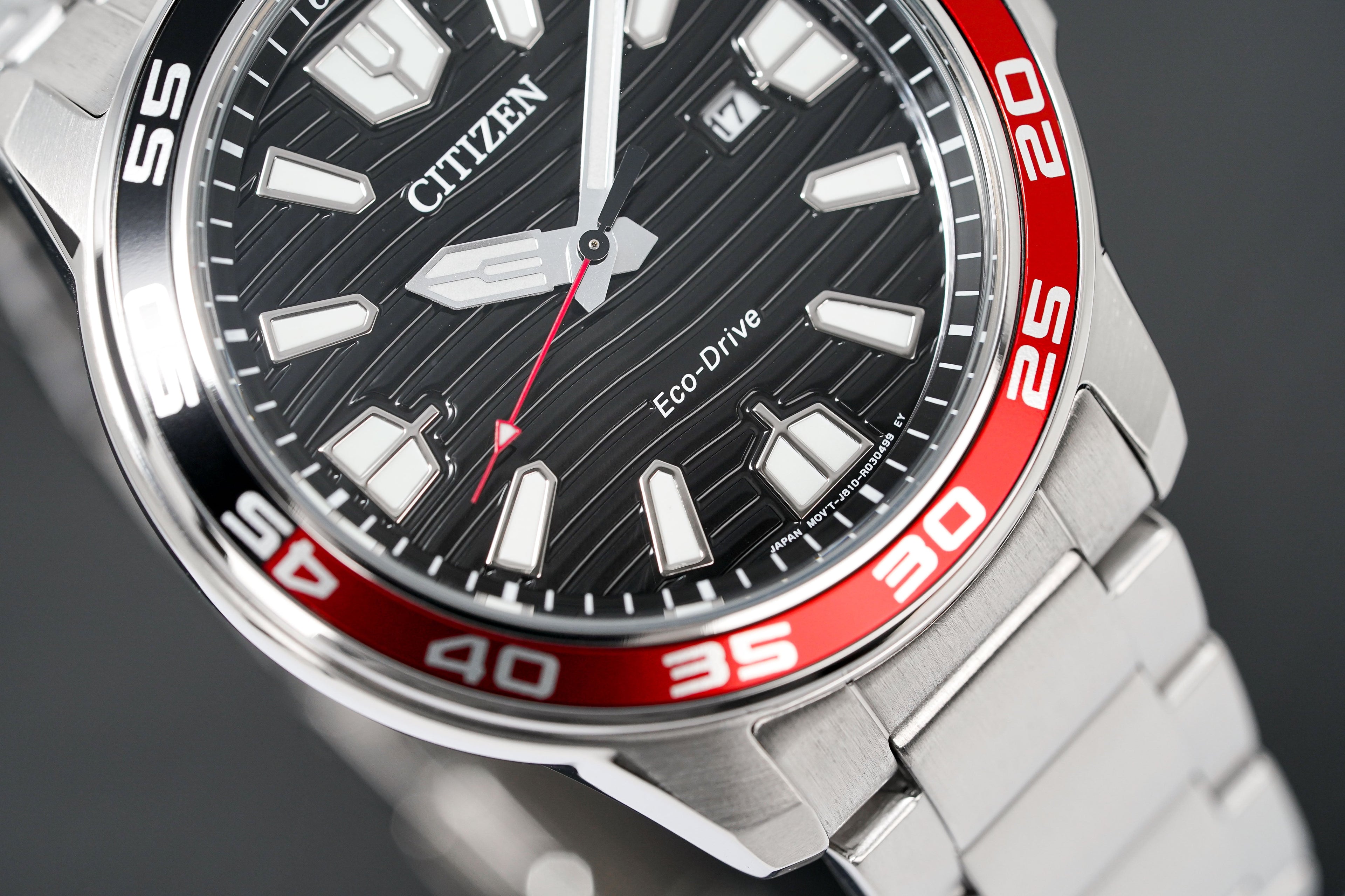 Citizen Men's Watch Eco-Drive Marine Red