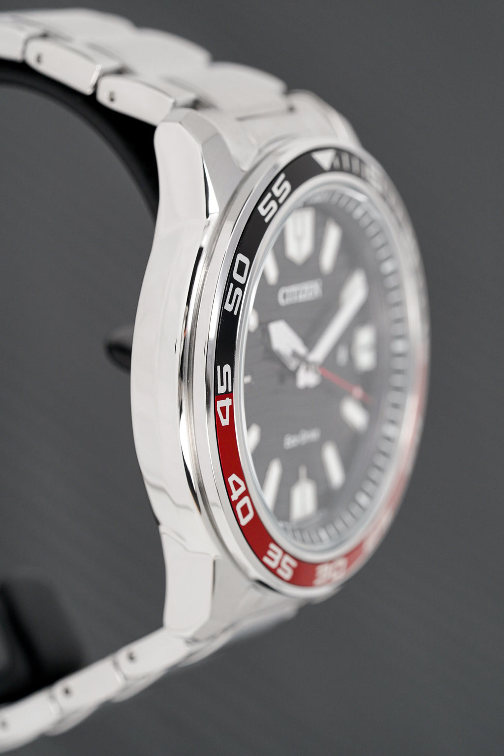 Citizen Men's Watch Eco-Drive Marine Red