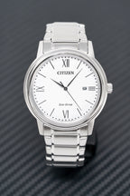 Citizen Men's Watch Eco-Drive White