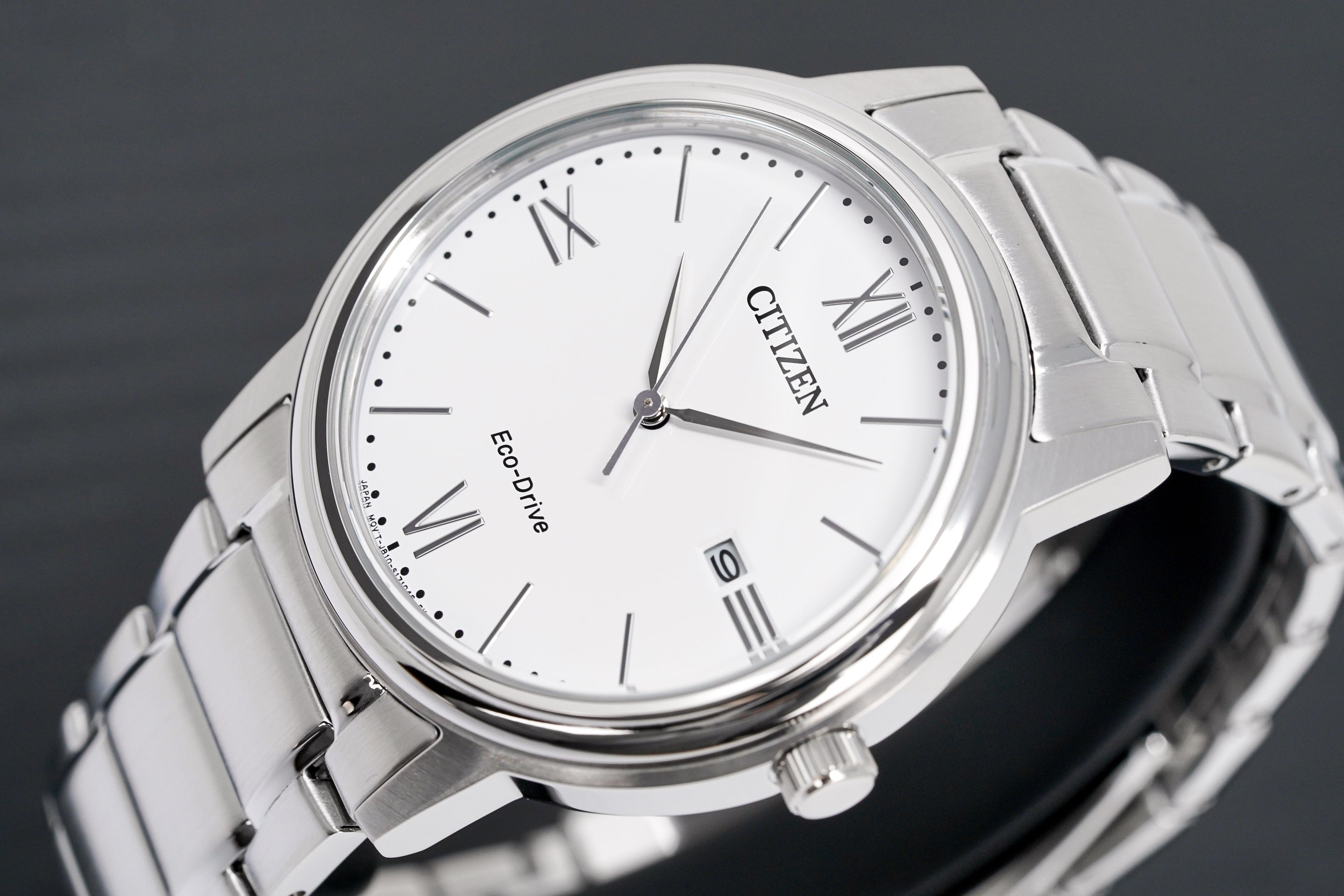 Citizen Men's Watch Eco-Drive White