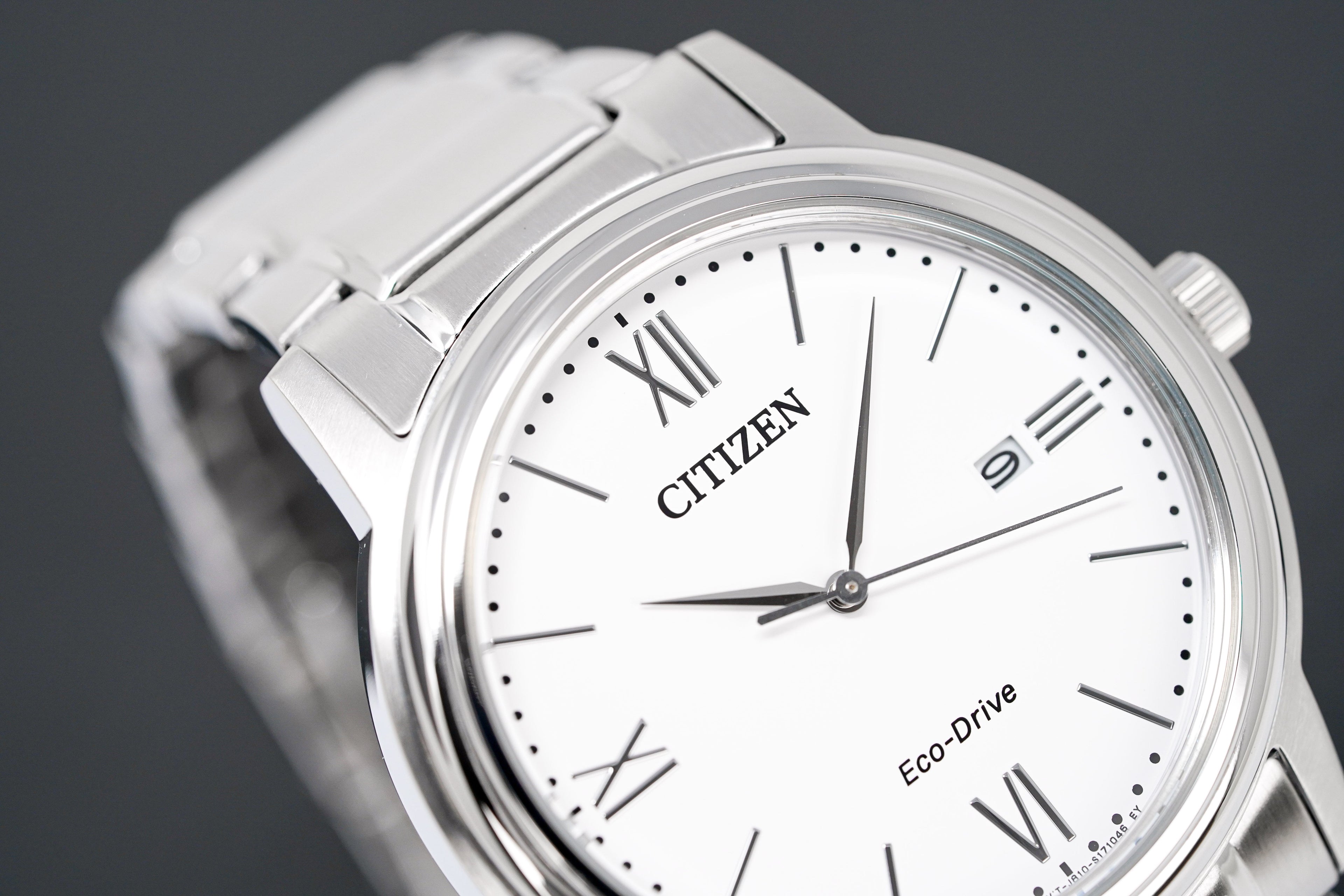 Citizen Men's Watch Eco-Drive White