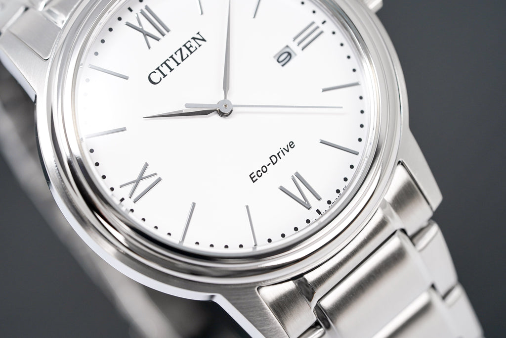 Citizen Men's Watch Eco-Drive White
