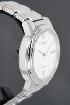 Citizen Men's Watch Eco-Drive White