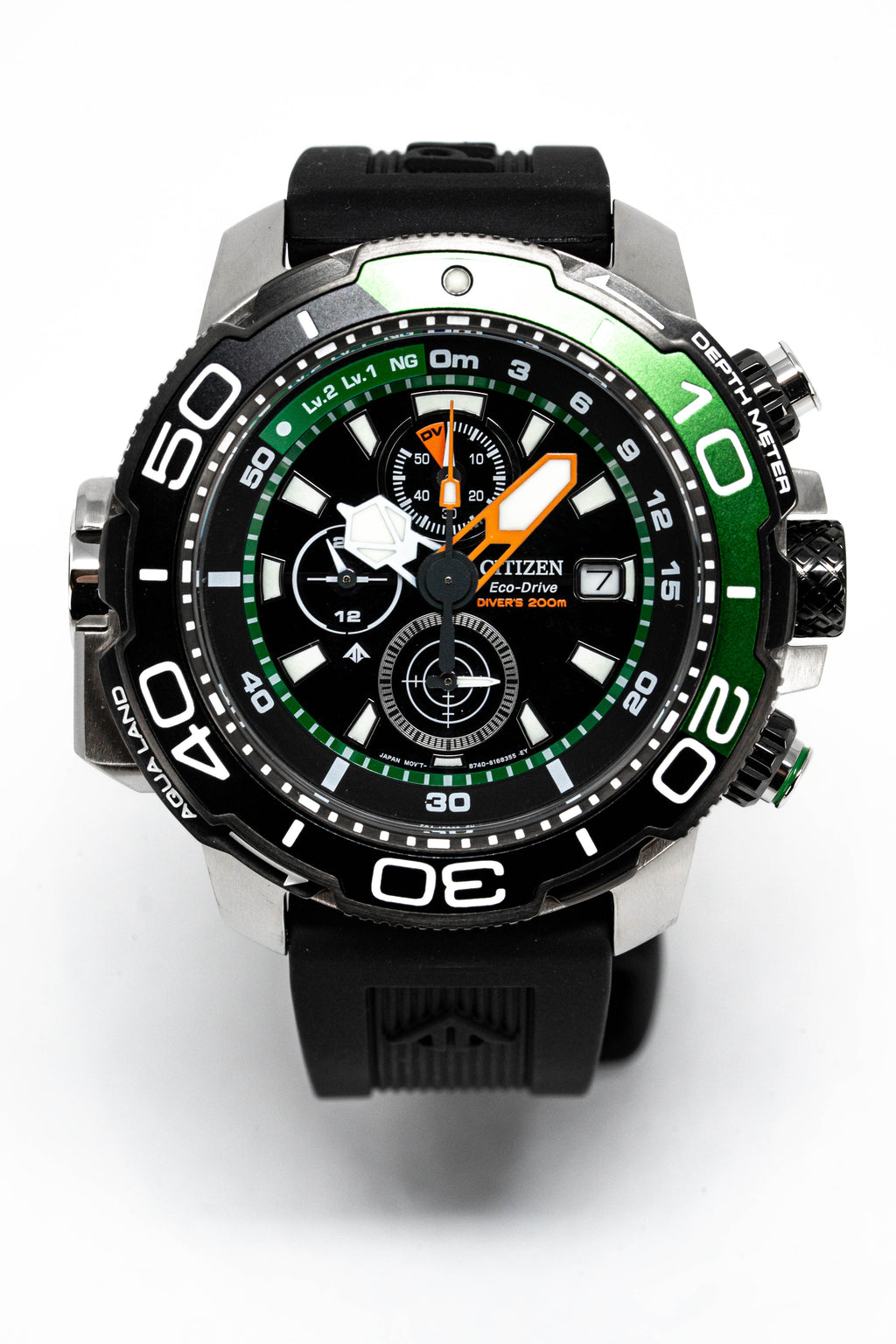 Citizen Men's Watch Eco-Drive Marine Promaster Green