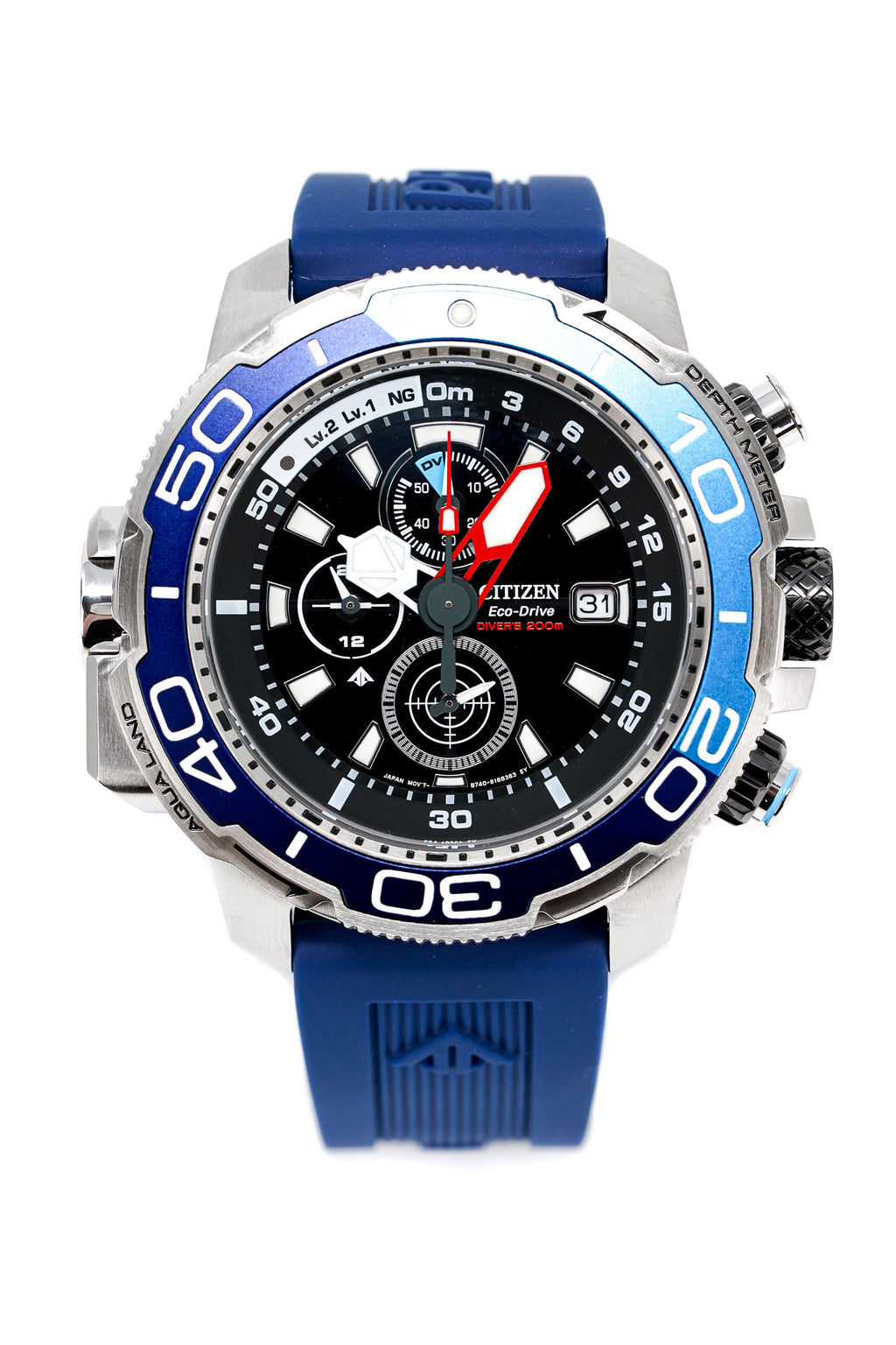 Citizen Men's Watch Eco-Drive Marine Promaster Blue