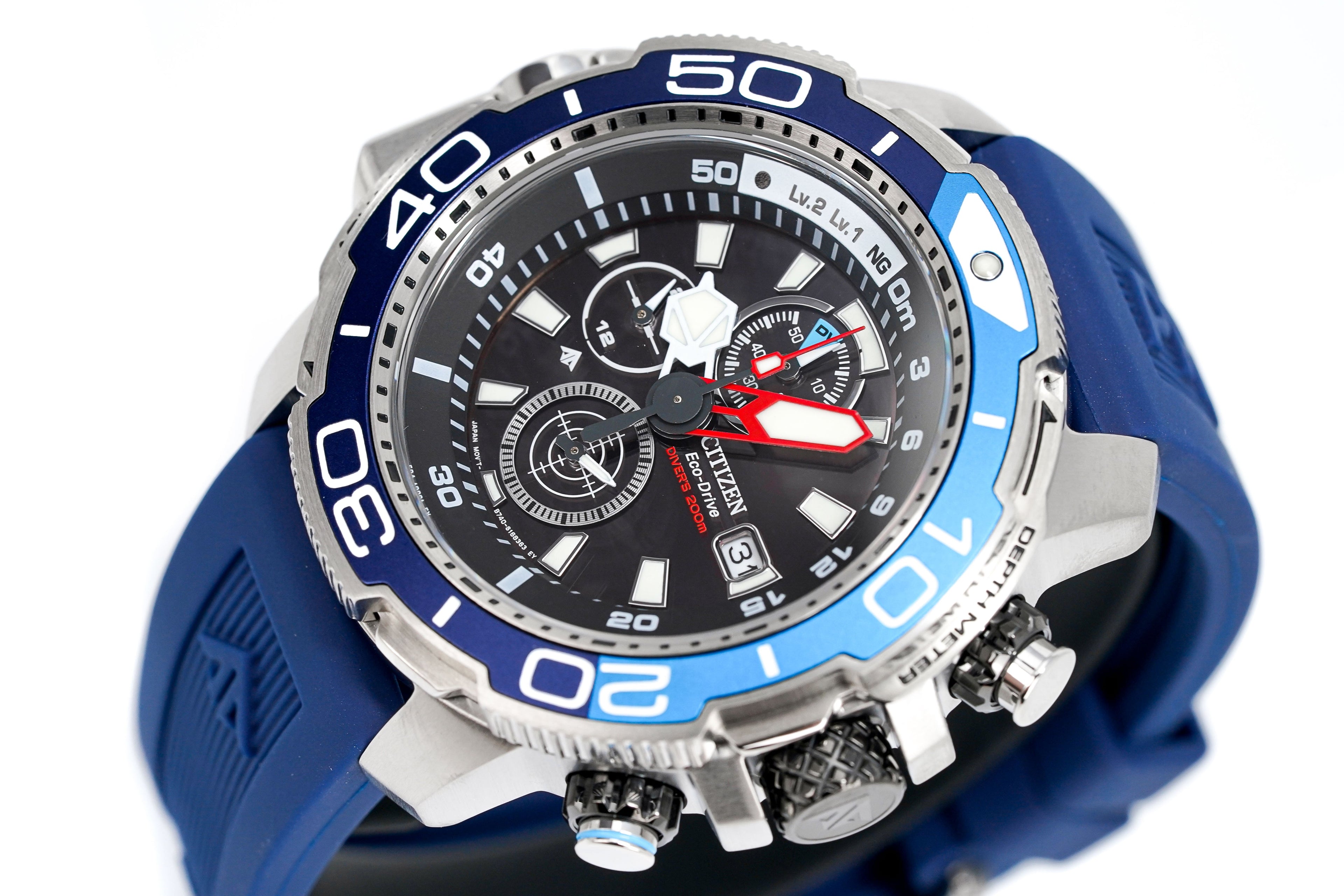 Citizen Men's Watch Eco-Drive Marine Promaster Blue