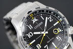 Citizen Men's Watch Eco-Drive Aviator Black