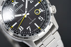 Citizen Men's Watch Eco-Drive Aviator Black