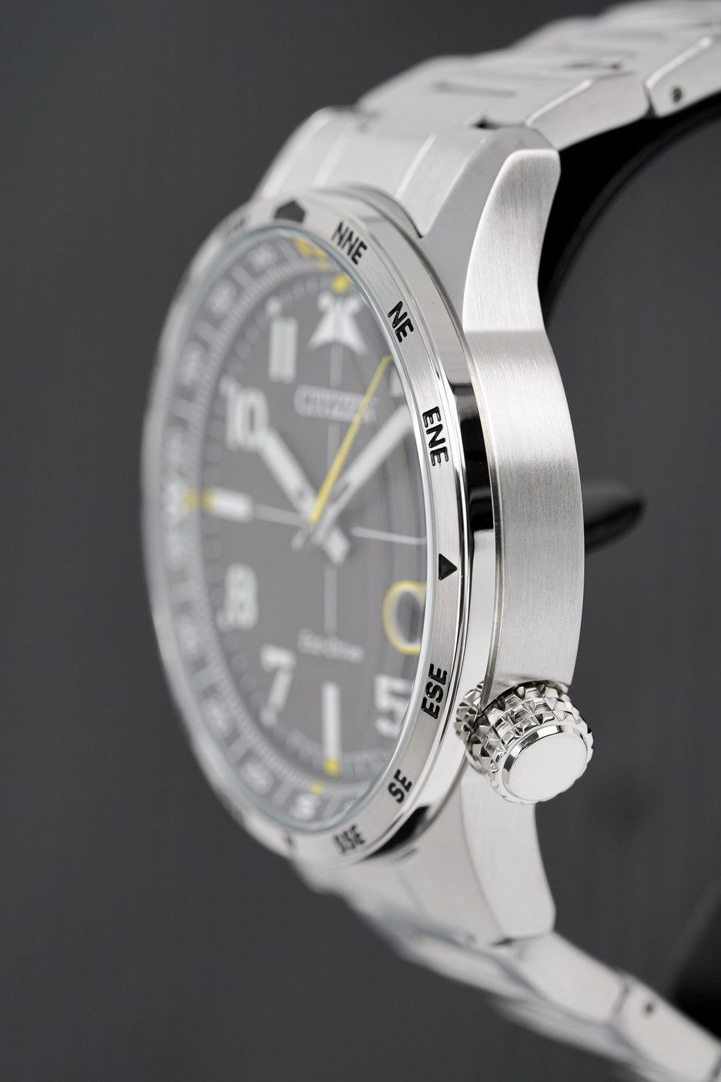 Citizen Men's Watch Eco-Drive Aviator Black