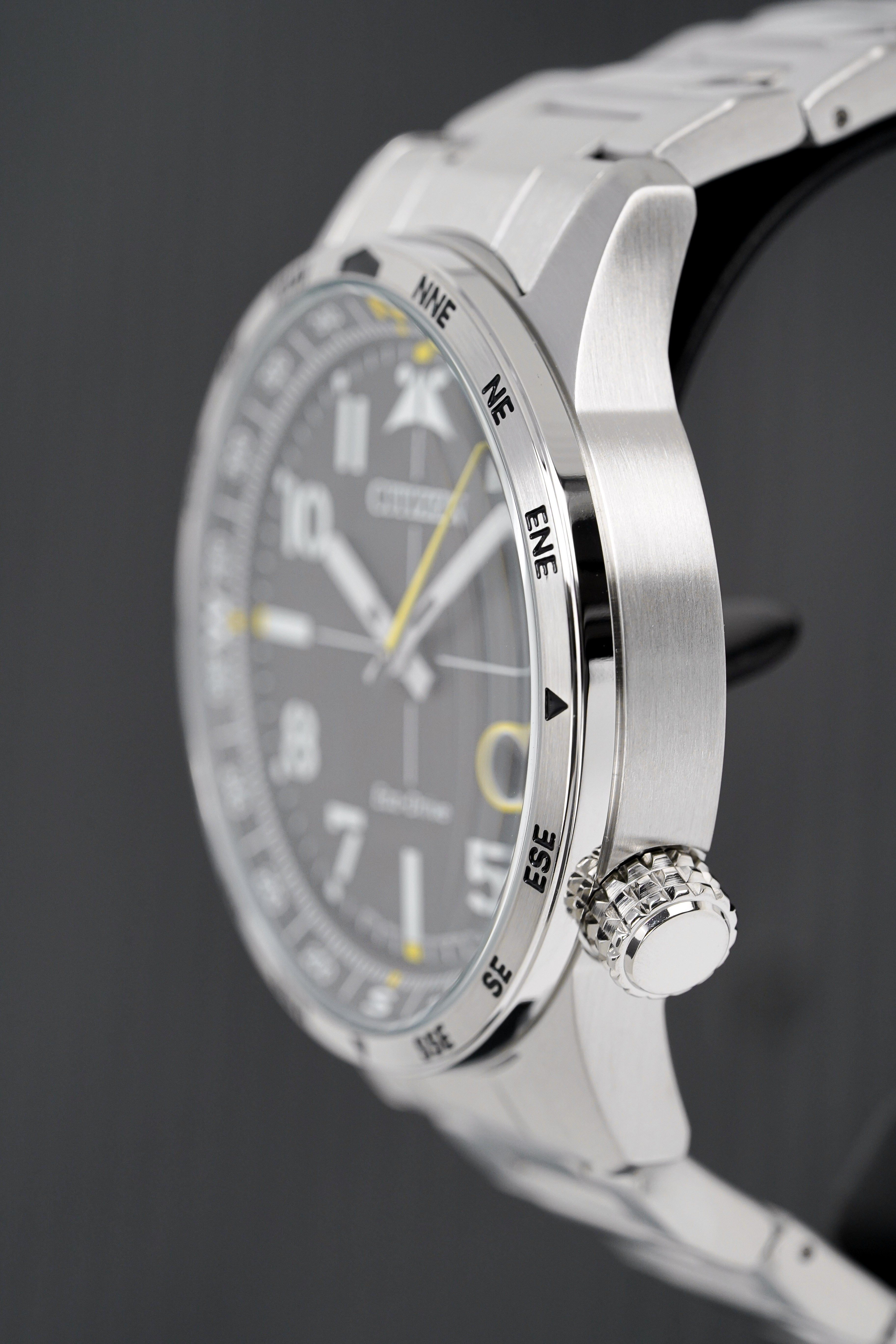 Citizen Men's Watch Eco-Drive Aviator Black