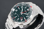 Citizen Men's Watch Eco-Drive Aviator Green