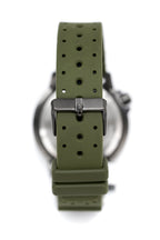 Citizen Men's Watch Eco-Drive Dive Olive Silicone Strap