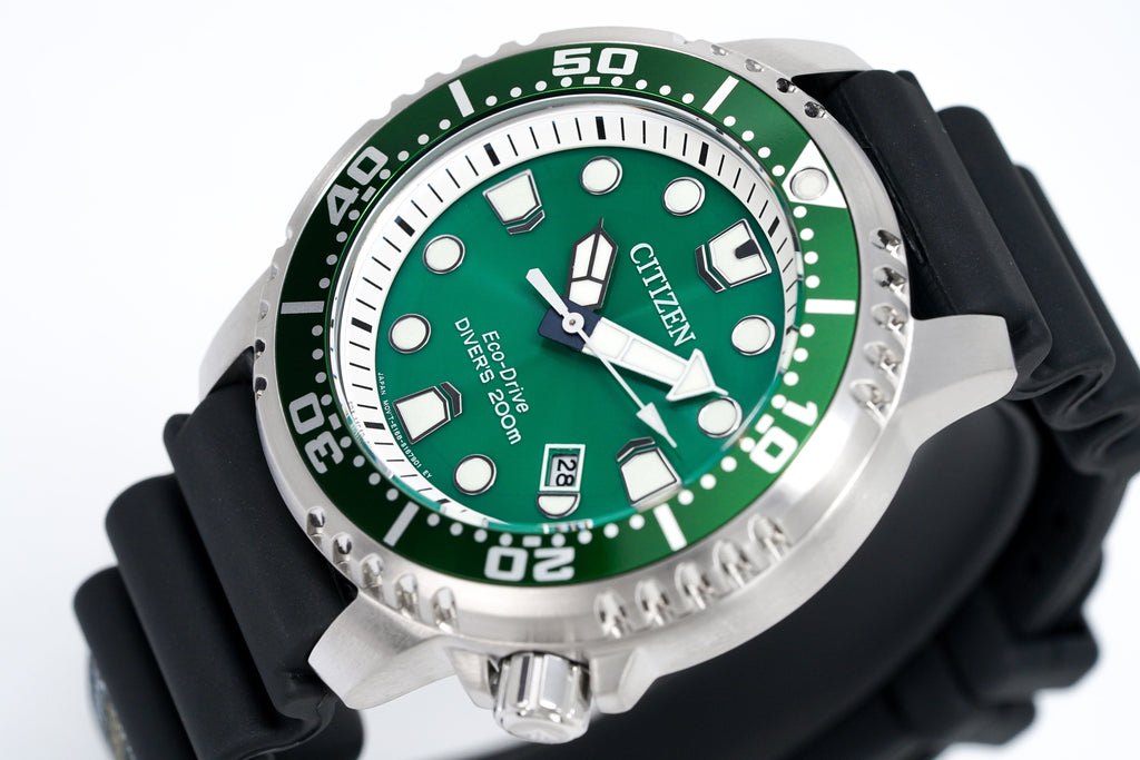 Citizen Men's Watch Eco-Drive Dive Silicone Strap