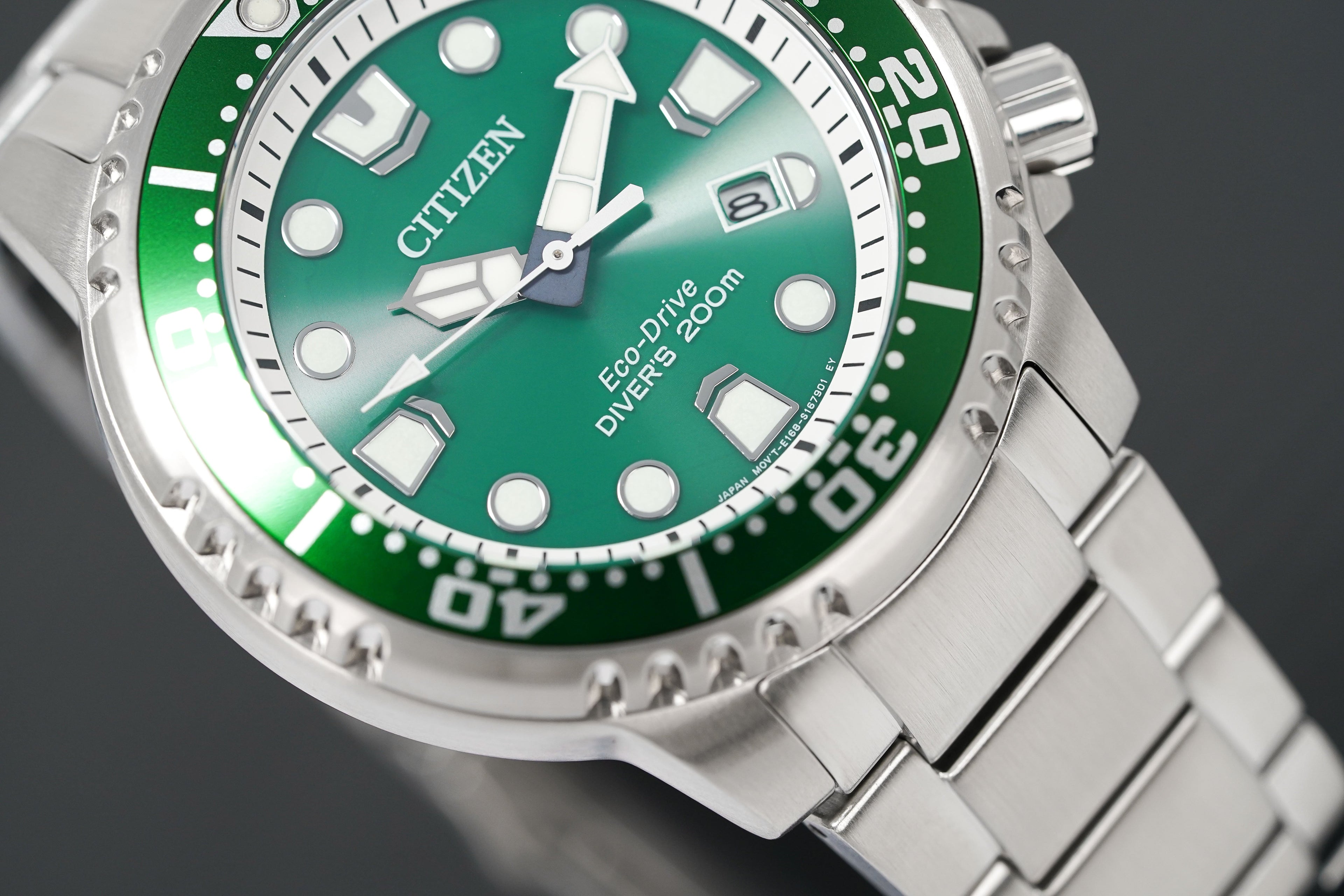 Citizen Men's Watch Eco-Drive Dive Stainless Steel Bracelet