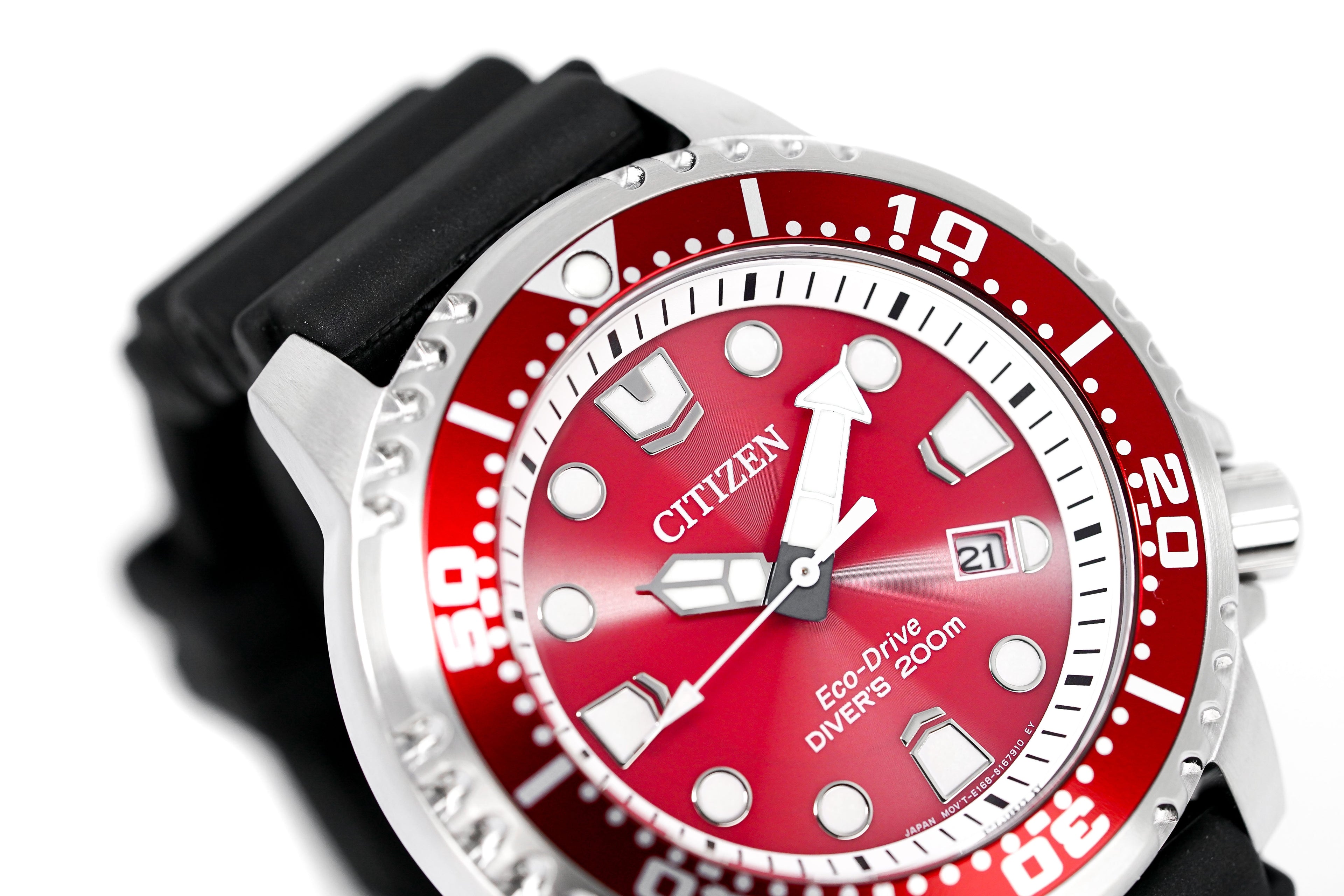 Citizen Eco-Drive Marine Promaster Red Men's Watch