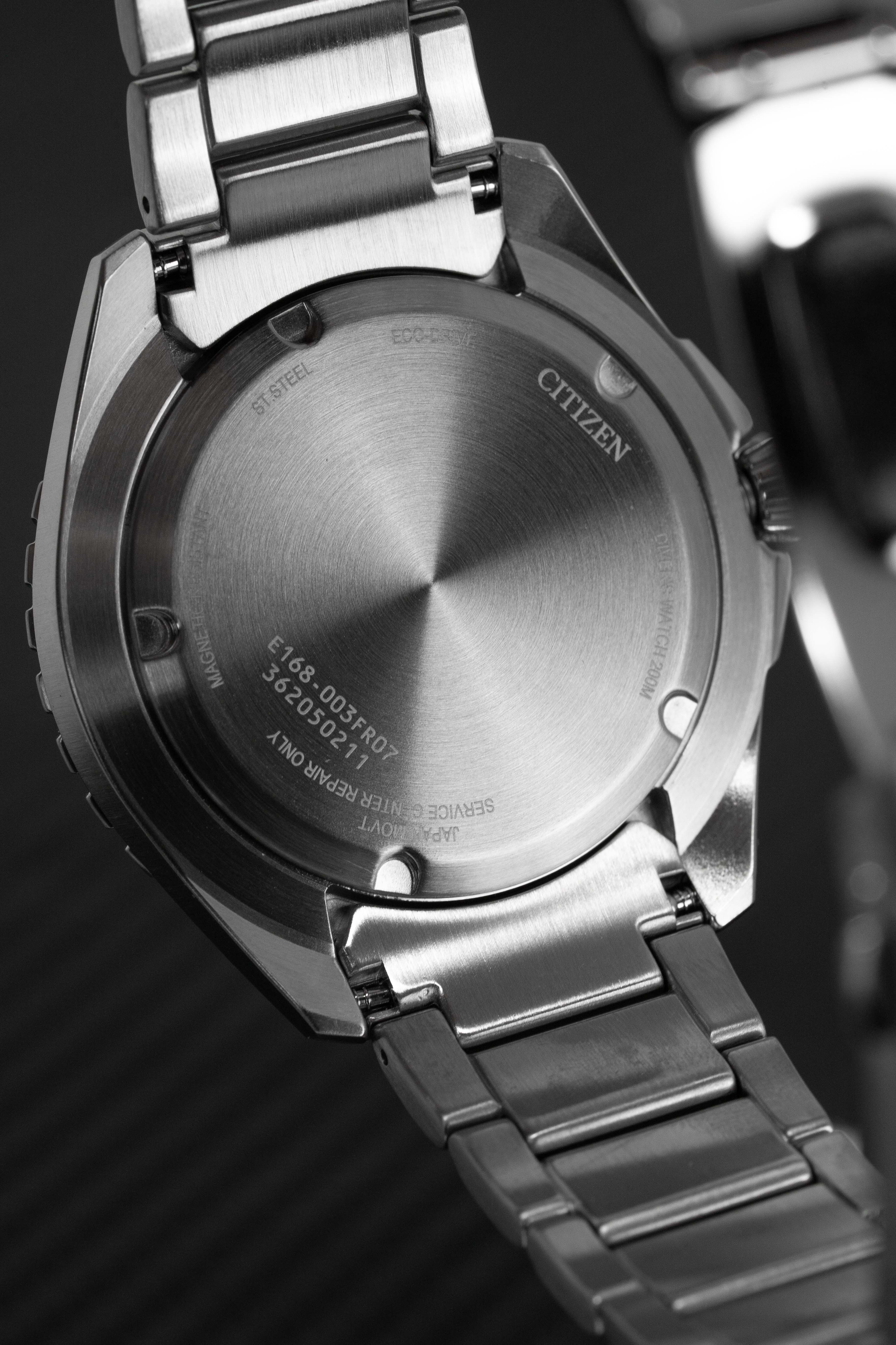 Citizen Men's Watch Eco-Drive Dive Stainless Steel Bracelet Green