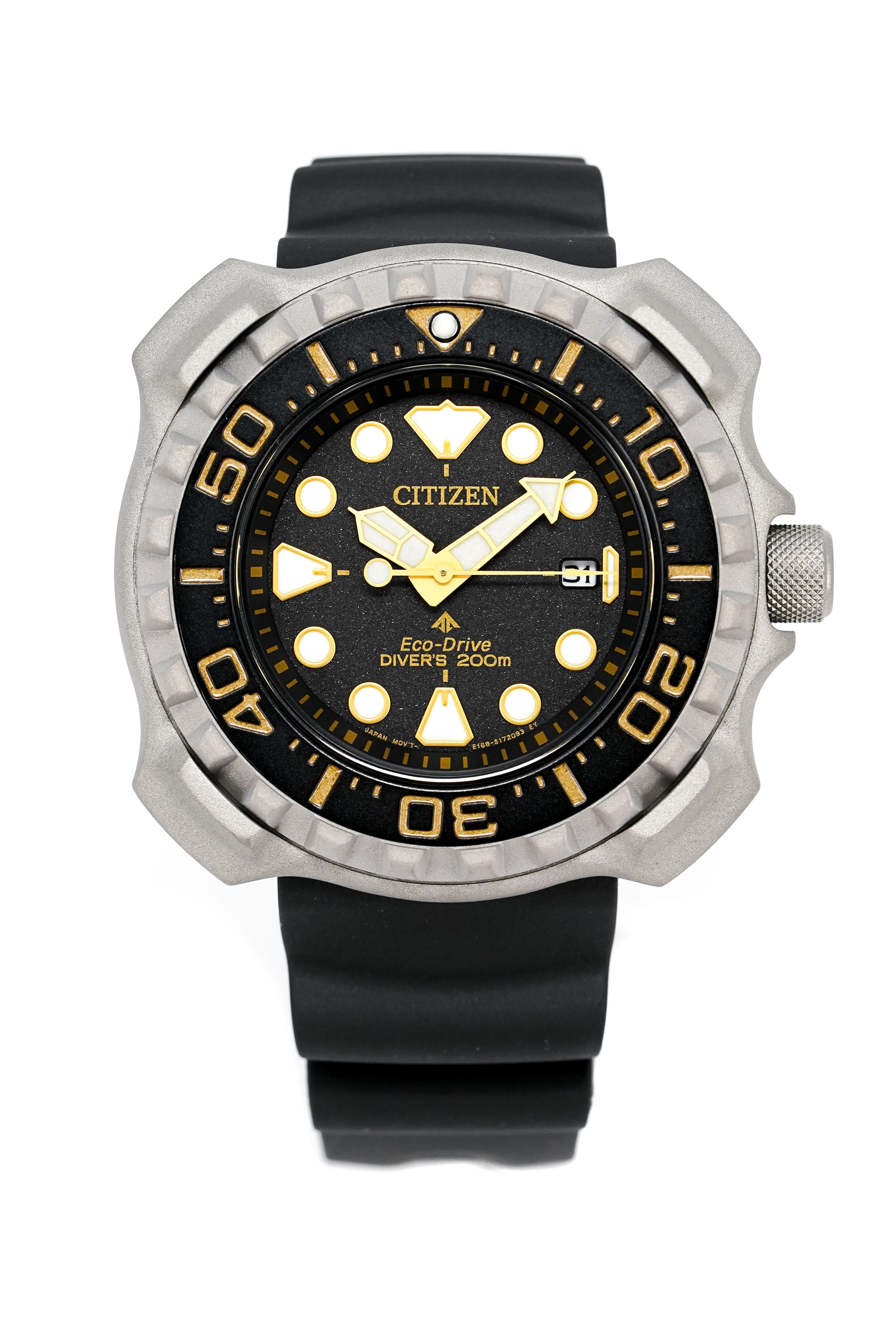 Citizen Eco-Drive Diver Marine Promaster Men's Watch Black