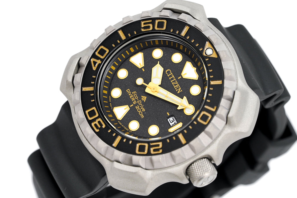 Citizen Eco-Drive Diver Marine Promaster Men's Watch Black