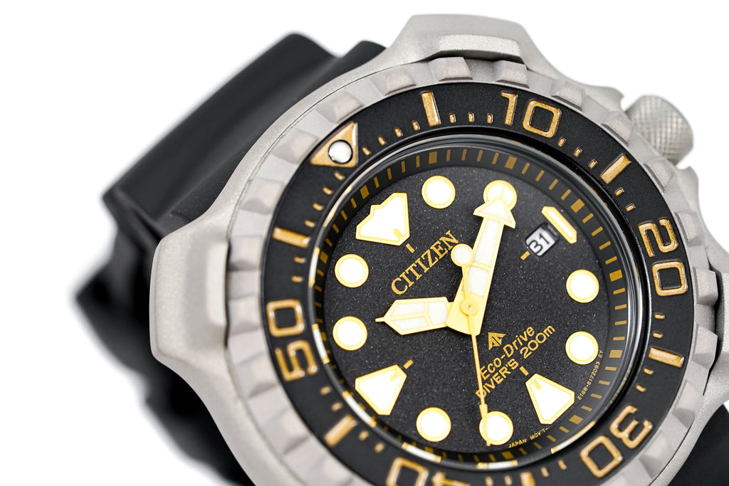 Citizen Eco-Drive Diver Marine Promaster Men's Watch Black