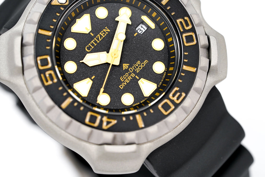 Citizen Eco-Drive Diver Marine Promaster Men's Watch Black
