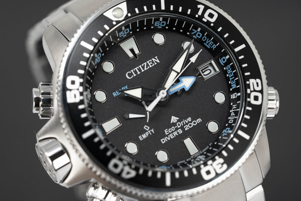 Citizen Eco-Drive Diver Marine Promaster Men's Watch Black