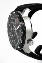 Citizen Men's Watch Eco-Drive Diver Marine Promaster Black Red