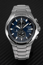 Citizen Men's Watch Eco-Drive Titanium Blue