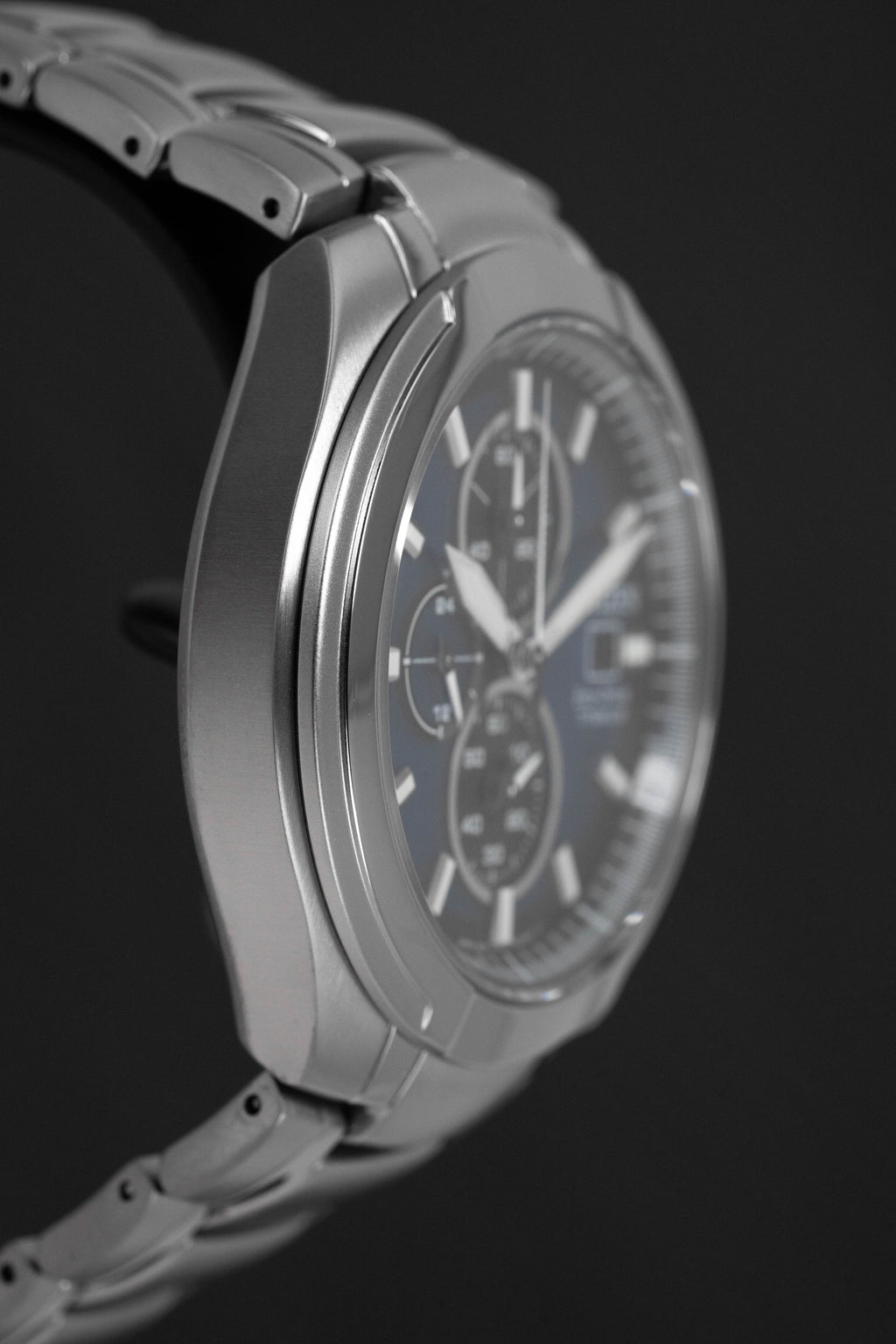 Citizen Men's Watch Eco-Drive Titanium Blue