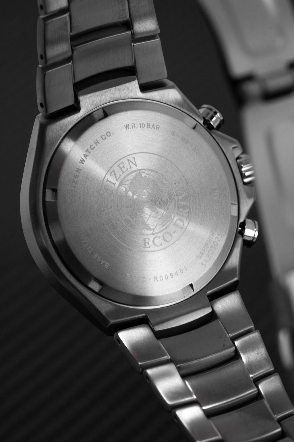 Citizen Men's Watch Eco-Drive Titanium Blue
