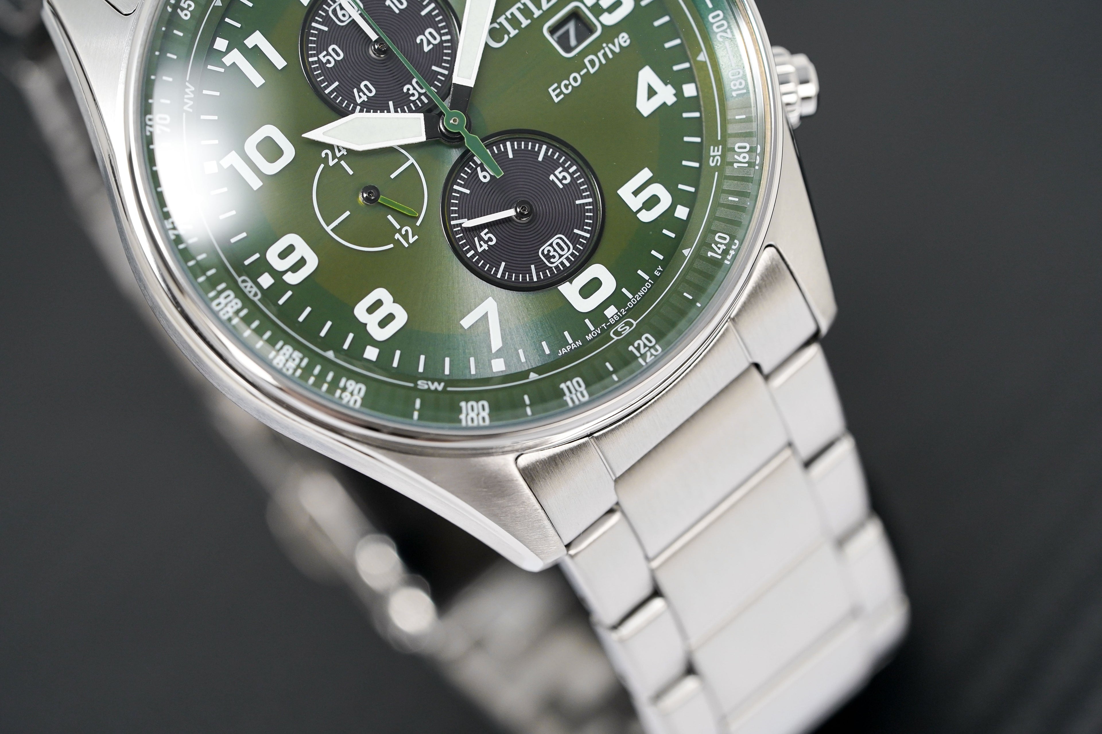 Citizen Men's Watch Eco-Drive Urban Chrono Green