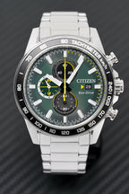 Citizen Men's Watch Eco-Drive Chrono Racing Green