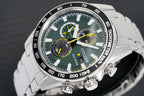Citizen Men's Watch Eco-Drive Chrono Racing Green