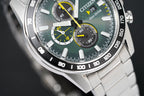 Citizen Men's Watch Eco-Drive Chrono Racing Green