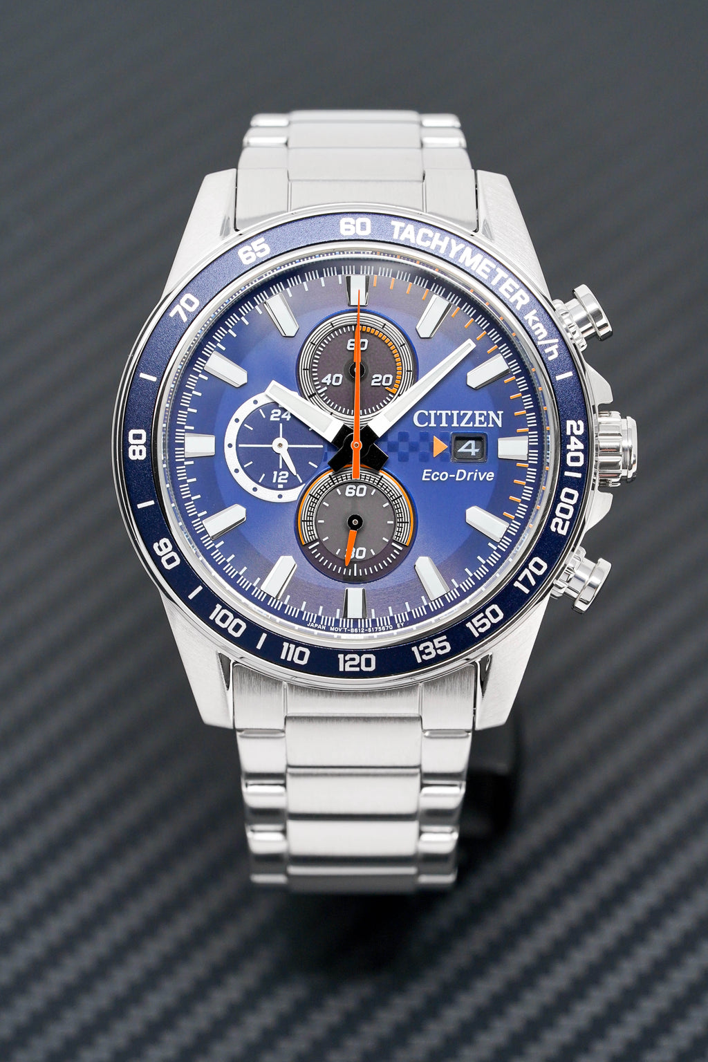 Citizen Men's Watch Eco-Drive Chrono Racing Blue