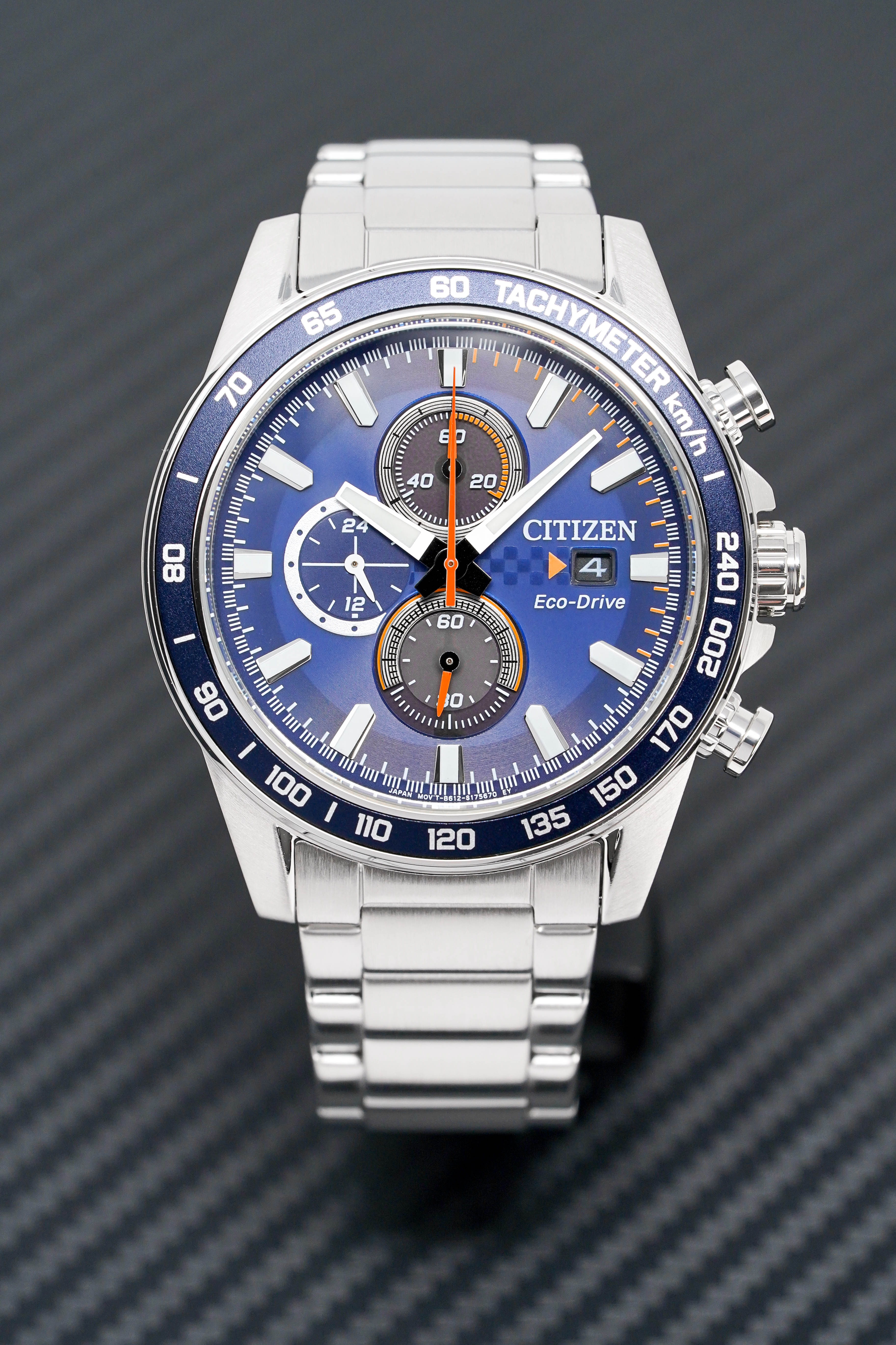 Citizen Men's Watch Eco-Drive Chrono Racing Blue
