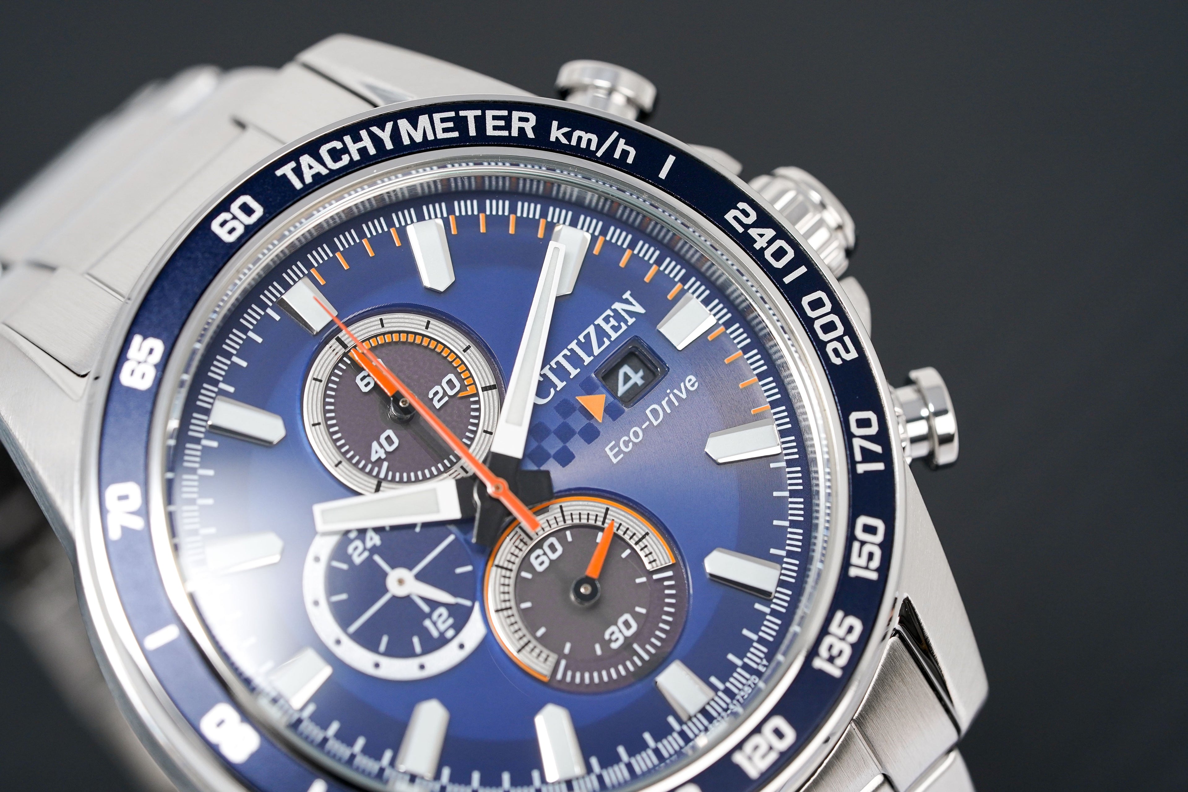 Citizen Men's Watch Eco-Drive Chrono Racing Blue