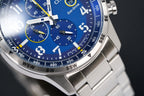 Citizen Men's Watch Eco-Drive Chrono Aviator Blue